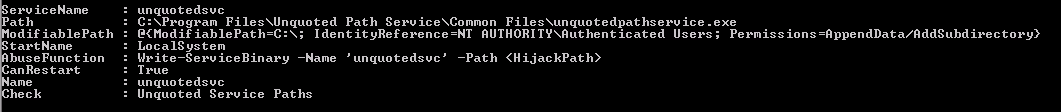 PowerUp Unquoted Path